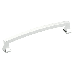 6" Menlo Park Arched Cabinet Pull, Polished Chrome