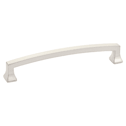 6" Menlo Park Arched Cabinet Pull, Brushed Nickel