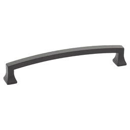 6" Menlo Park Arched Cabinet Pull, Matte Black