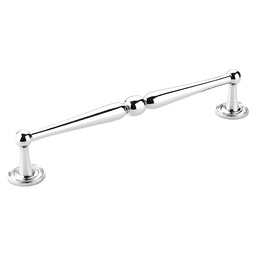 8" Atherton Cabinet Pull, Polished Chrome