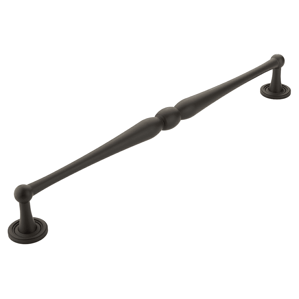 15" Atherton Plain Footplate Appliance Pull, Oil Rubbed Bronze