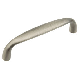 4" Traditional Cabinet Pull, Antique Nickel