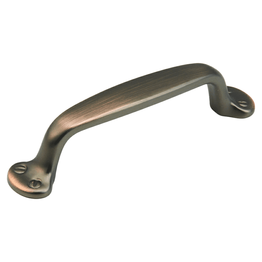 4" Country Cabinet Pull, Aurora Bronze