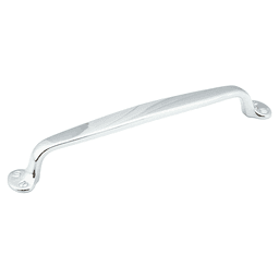 12" Country Appliance Pull, Polished Chrome