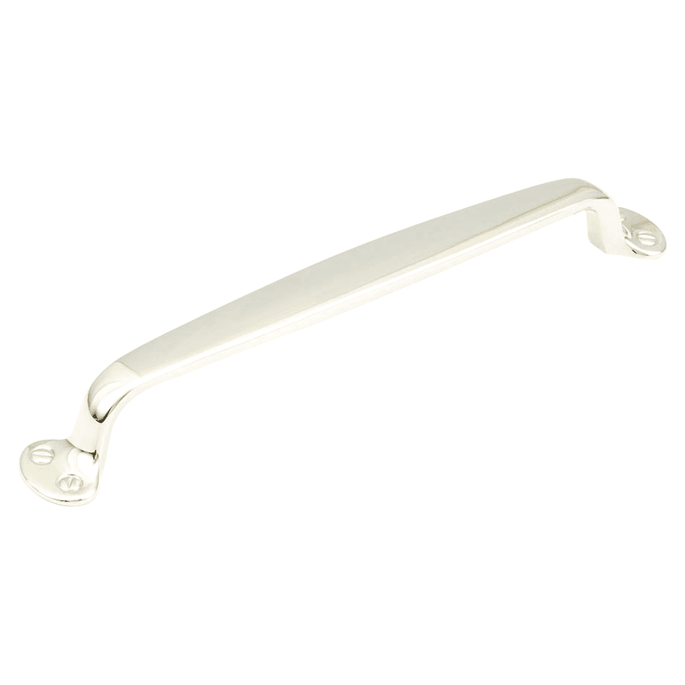 12" Country Appliance Pull, Polished Nickel