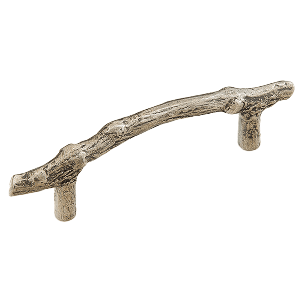 4" Mountain Cabinet Pull, Italian Nickel