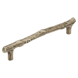 6" Mountain Cabinet Pull, Italian Nickel