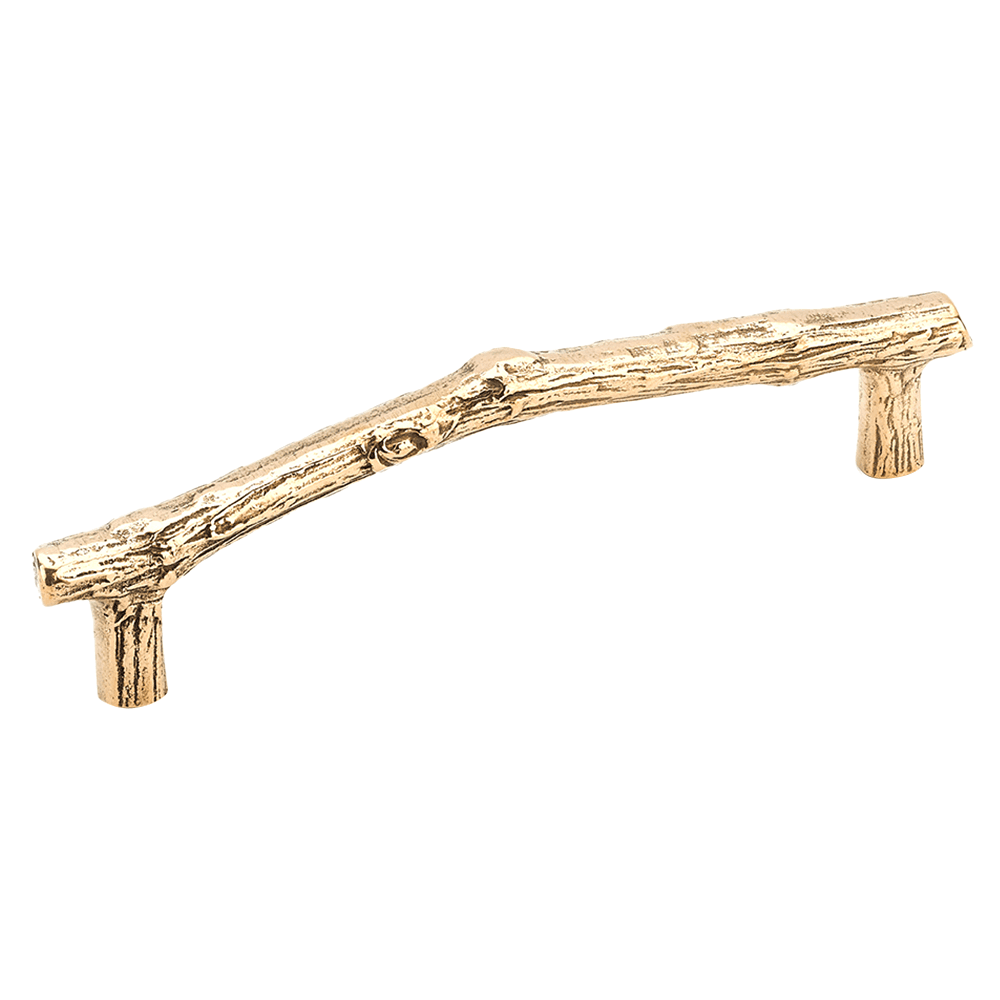 6" Mountain Cabinet Pull, Natural Bronze