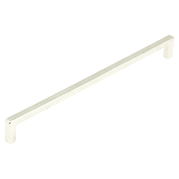 12" Vinci Cabinet Pull, Polished White Bronze