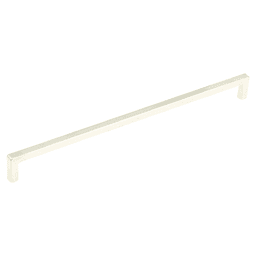 18" Vinci Cabinet Pull, Polished White Bronze
