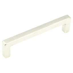 4" Vinci Cabinet Pull, Polished White Bronze