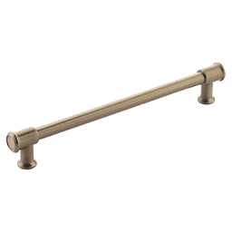 8" Steamworks Cabinet Pull, Brushed Bronze