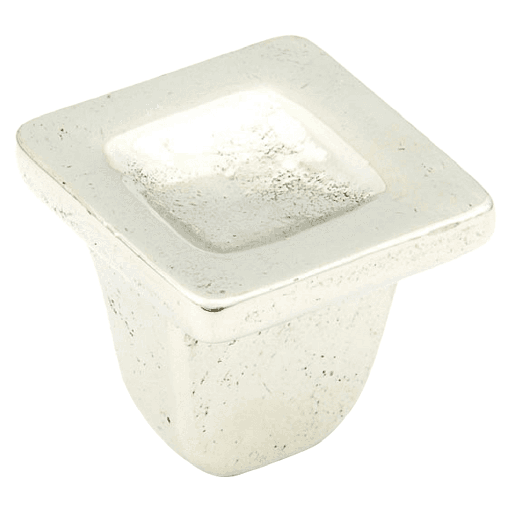 1-1/4" Vinci Cabinet Knob, Polished White Bronze