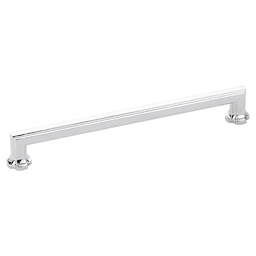 8" Empire Cabinet Pull, Polished Chrome