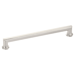8" Empire Cabinet Pull, Brushed Nickel