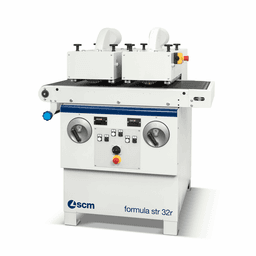 SCM Formula STR 32L 4HP 11-3/5" Variable Speed Brushing Machine, 3 Phase