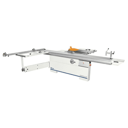 Minimax Single-Phase 4.8Hp 8.5' Manual Sliding Table Saw w/tilting 12&Prime; main blade, DADO & 50&Prime; rip capacity