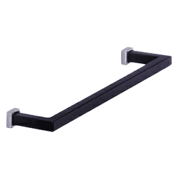 5" 34043 Series Cabinet Pull, Matte Black/Matte Chrome