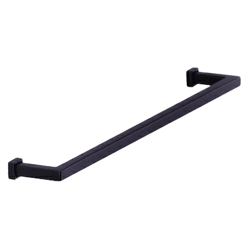 7-1/2" 34043 Series Cabinet Pull, Matte Black/Matte Black