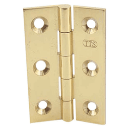 32mm Butt Hinge, Polished Brass