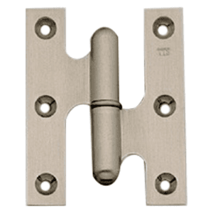 75mm Left-Hand Lift-Off Hinge, Satin Nickel
