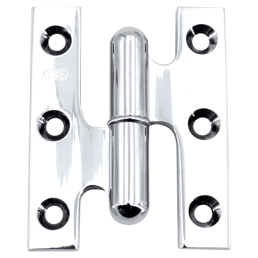 75mm Right-Hand Lift-Off Hinge, Chrome