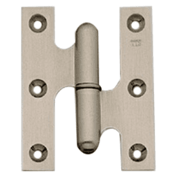 100mm Right-Hand Lift-Off Hinge, Satin Nickel