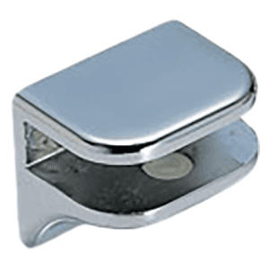 2885 Glass Shelf Support, Chrome