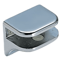 2885 Glass Shelf Support, Chrome