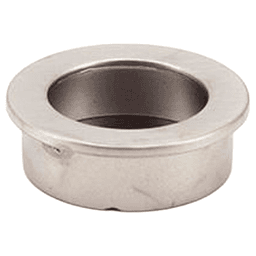 1-9/16" Recessed Finger Pull, Satin Nickel