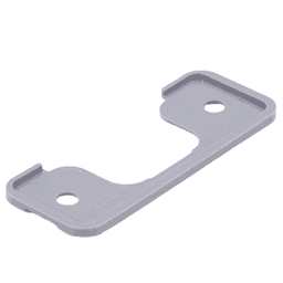Olympia Spacer for Steel Door, Gray