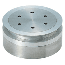 60mm Flush Mount Type Glass Standoff, Satin Stainless Steel