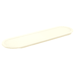 10-1/4" Plastic Air Ventilator, Ivary