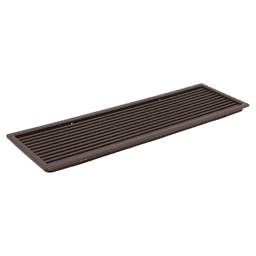 12-3/16" Plastic Air Ventilator, Brown