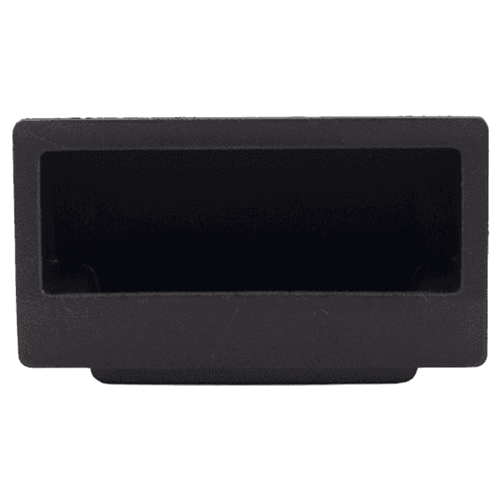 2-3/4" Recessed Flush Pull, Brown