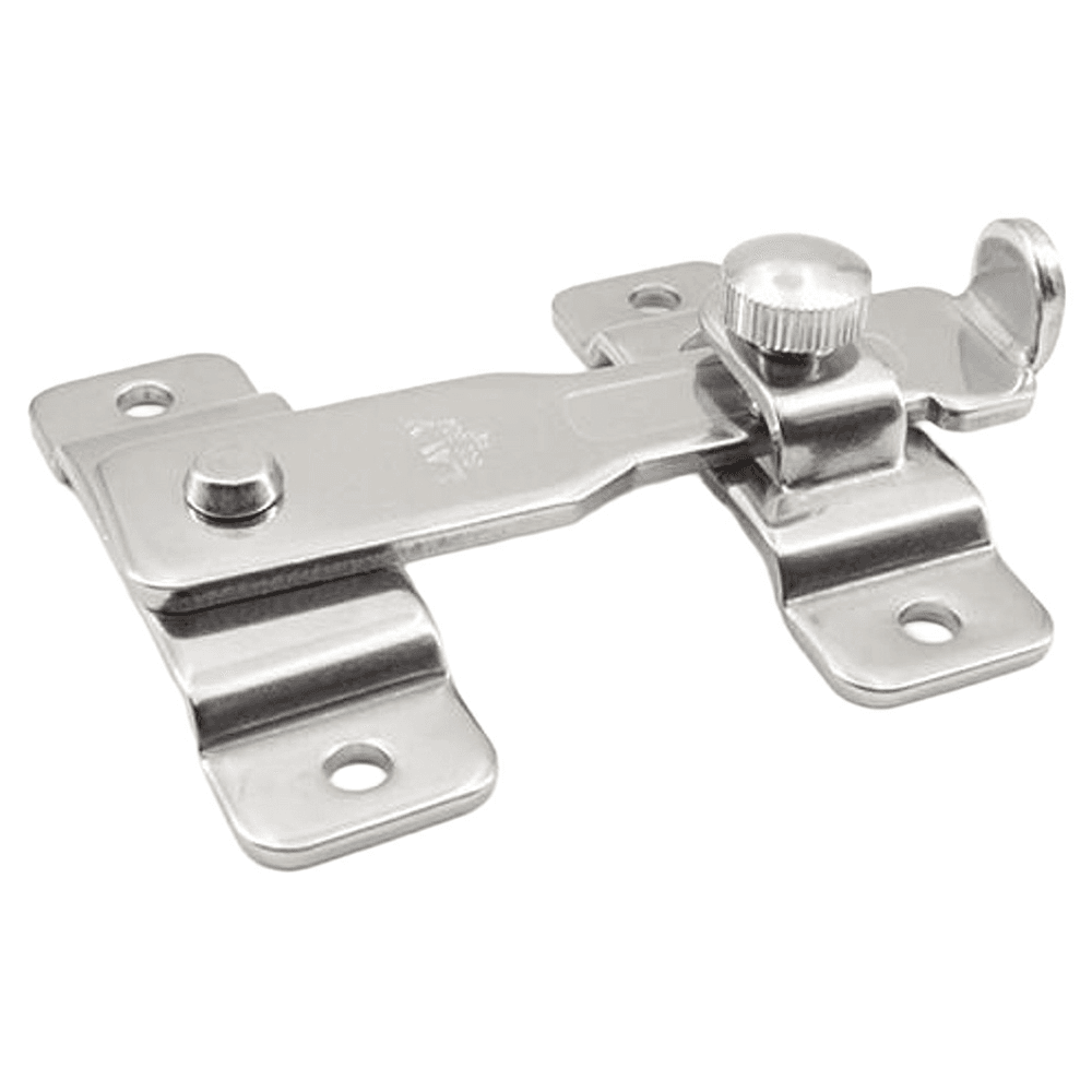 3-3/16" Bar Latch, Polished Stainless Steel
