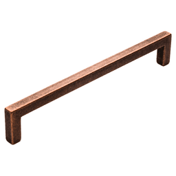 224mm Handle Pull, Matte Antique Copper, 236mm Length