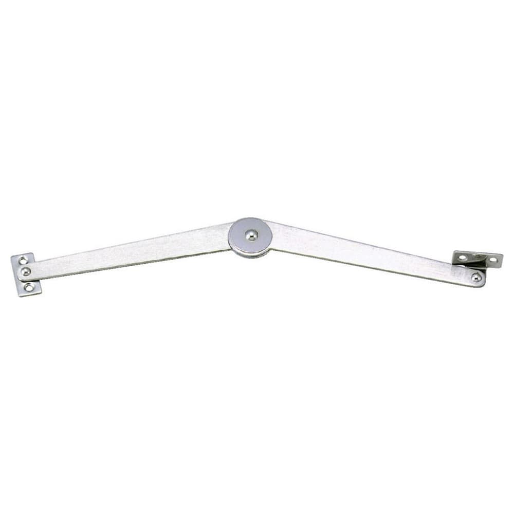 150mm Left-Hand Lid Stay, Satin Stainless Steel