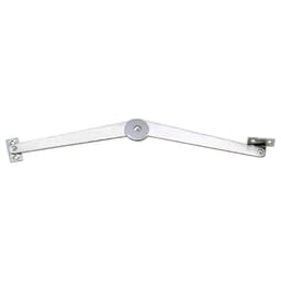 150mm Left-Hand Lid Stay, Satin Stainless Steel