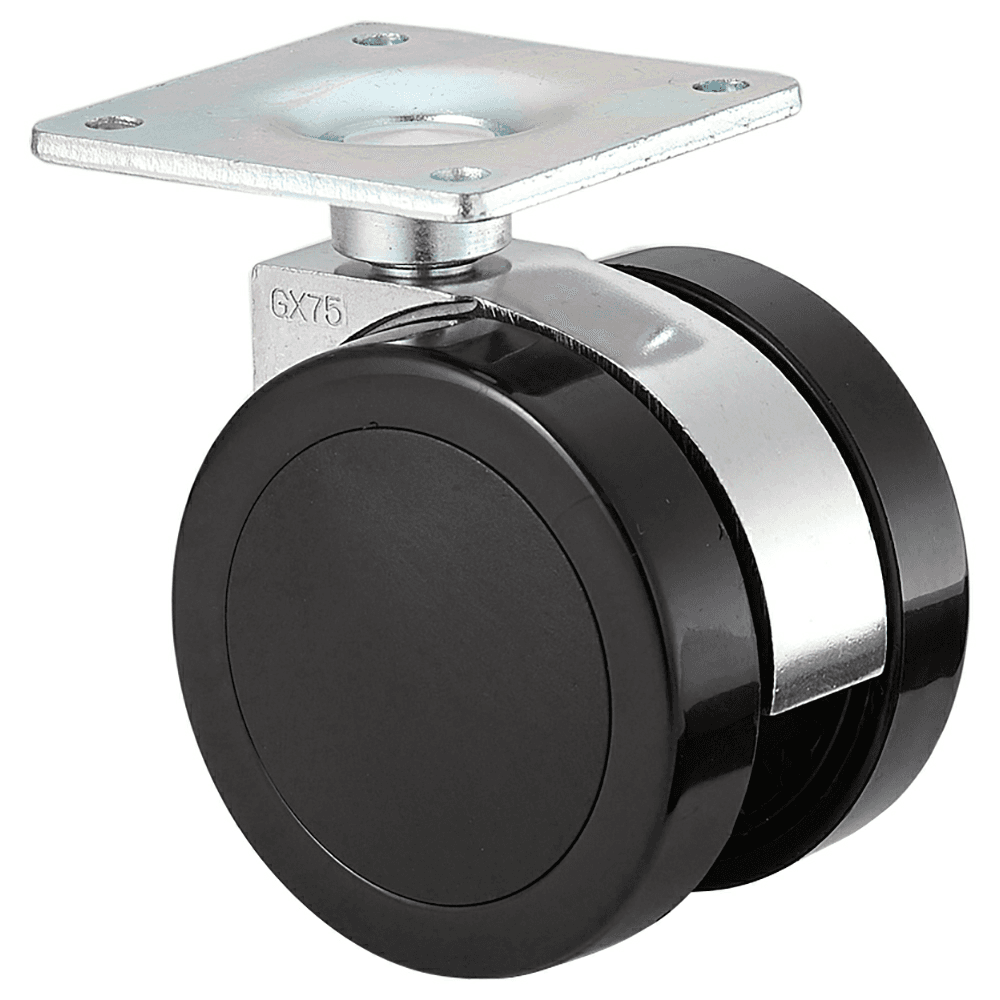 104mm Plate Type Twin Wheel Caster