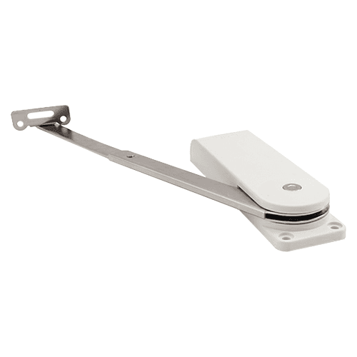 HDS-10 Left-Hand Heavy Duty Soft-Down Stay, White
