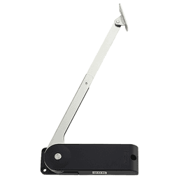 HDS-20 Left-Hand Heavy Duty Soft-Down Stay, Black