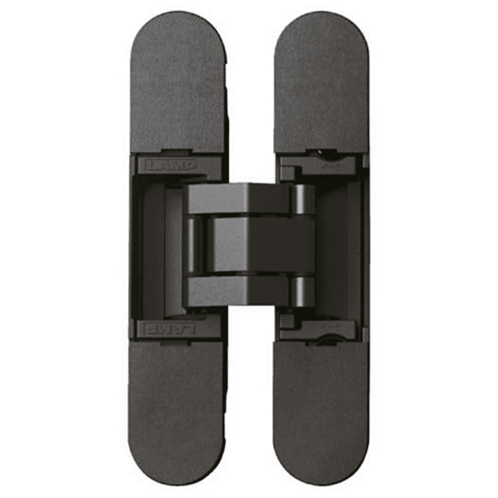 HES3D-90 3-Way Adjustable Concealed Hinge, Black