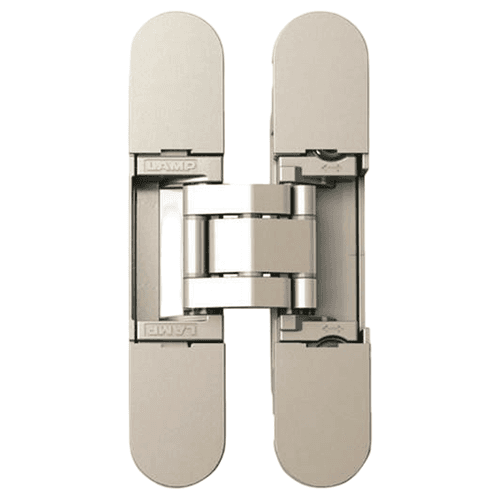 HES3D-90 3-Way Adjustable Concealed Hinge, Dull Nickel