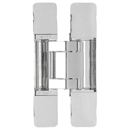 HES3D-E190 3-Way Adjustable Concealed Hinge with UL Rated, Polished Nickel