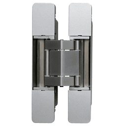HES3D-W190 3-Way Adjustable Concealed Hinge for Cladded Doors with UL Rated, Dull Chrome