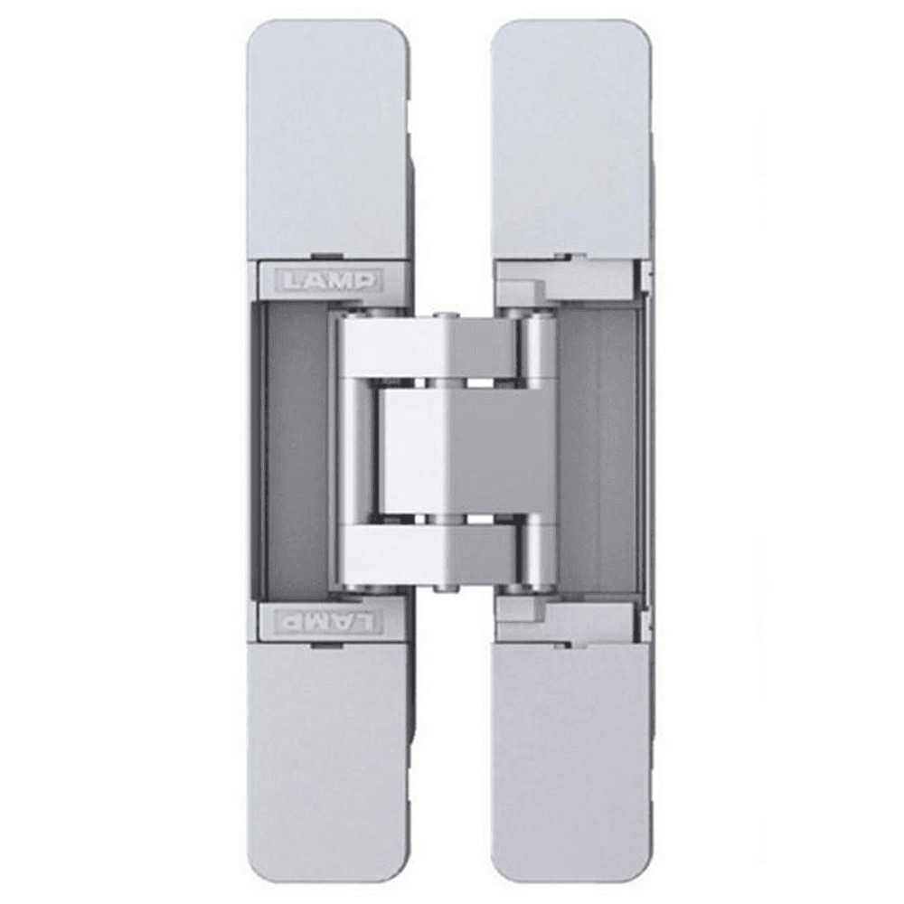 HES3D-E160 3-Way Adjustable Concealed Hinge, Dull Chrome