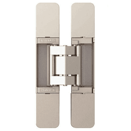 HES3D-E160 3-Way Adjustable Concealed Hinge, Dull Nickel