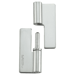 82mm Right-Hand Weld-On Lift-Off Hinge, Mirror
