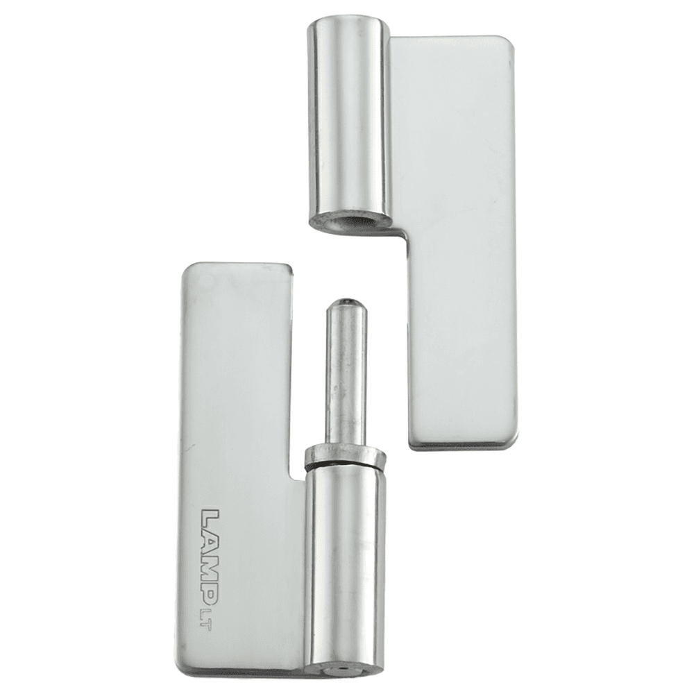 70mm Right-Hand Weld-On Lift-Off Hinge, Mirror